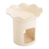 Ceramics Flower Essential Oil Burners Melter Aromatherapies Diffuser Incenses Fragrances for Home and Office Decors