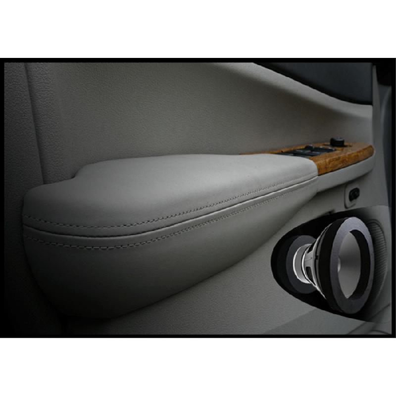 4pcs 6.5" Car Speaker Ring Bass Door Trim Sound Insulation Cotton Audio Speakers