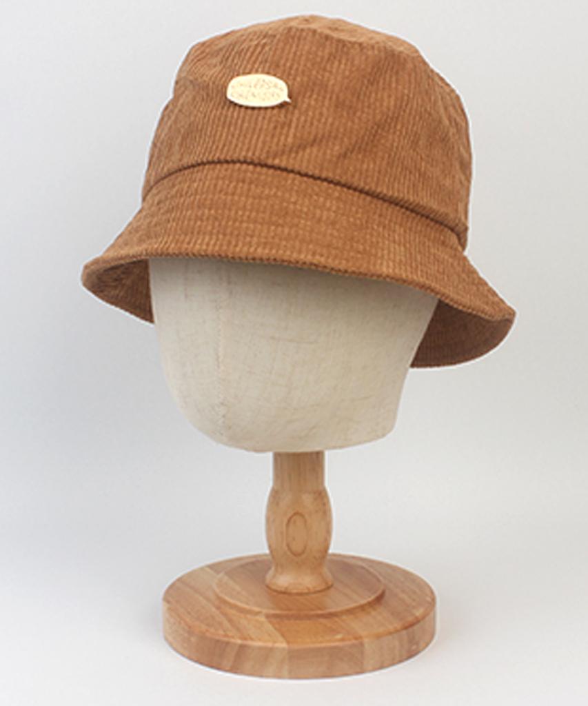 Yunibeosyeolkemiseuteuli Corduroy Bubble Beige Bucket Hat