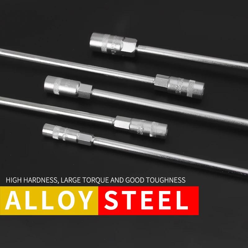 T-type Manual Socket Wrench External Hexagonal Automobile and Motorcycle Repair Wrench Nut Hexagonal T-bar