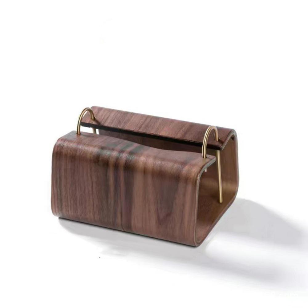 

Smooth Extraction Retro Napkin Holder Large Opening Paper Towel Case Home Decoration Style 2