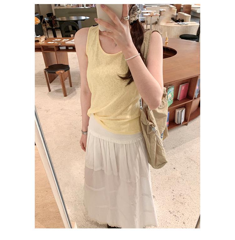 2026 Summer Women's Thai-Style Spicy Sleeveless Sports Vest Camisole - Absolutely Beautiful