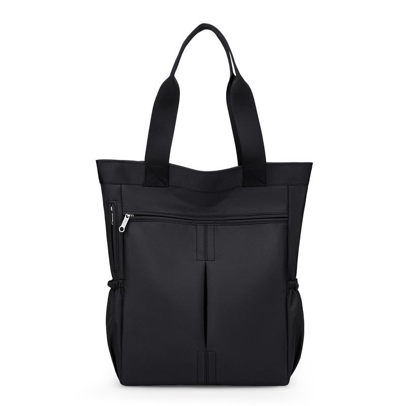 

Женская сумка лето новая трендовая модная холщовая сумка большой вместимости сумка-тоут на плечо портативная женская сумка чёрный