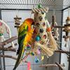 Bite Resistant Parrot Chewing Toys Shredding Crinkles Corn Husk Grinding Toy  Mental Play Training