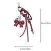 Yogodlns Zaino Mini con Decorazione Fiocco Borsa a Mano da Appendere Ciondolo Borsa Ciondoli Borse Accessori