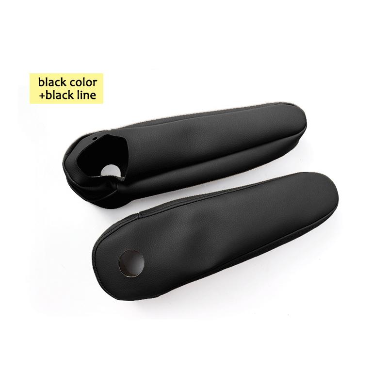 2Pcs Leather Front Seat Armrest Cover For Lexus Rx300 Rx350 Rx400h 2003-2009 Seat Armrest Replacement Armrest Gloves