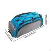 Bike Rack Bag Bicycle Trunk Rear Seat Pack for Commuting Shopping Travel
