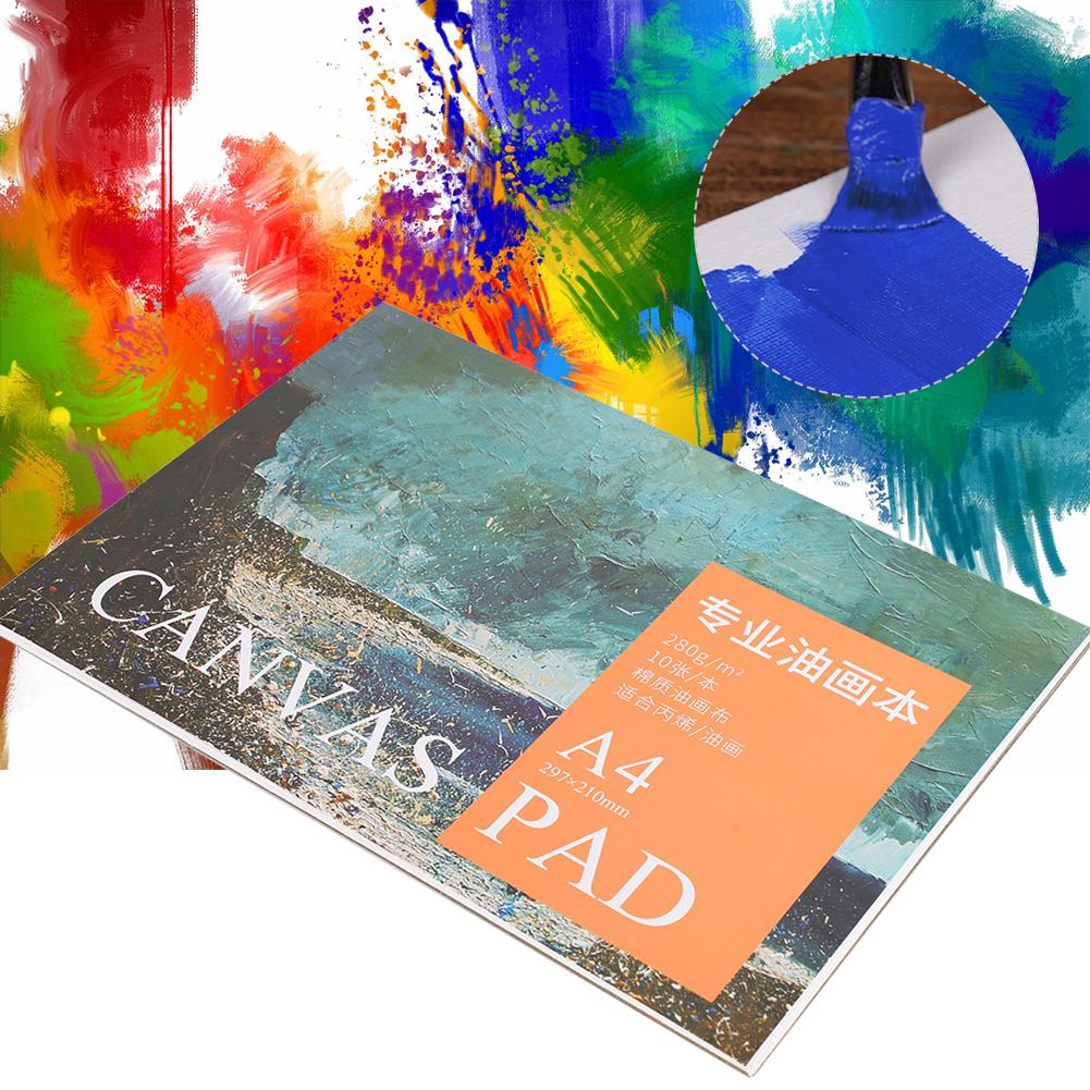 A4 Malerei Leinwand Ölfarbe Acryl Kunst Studenten Anfänger Praxis Zeichenwerkzeuge