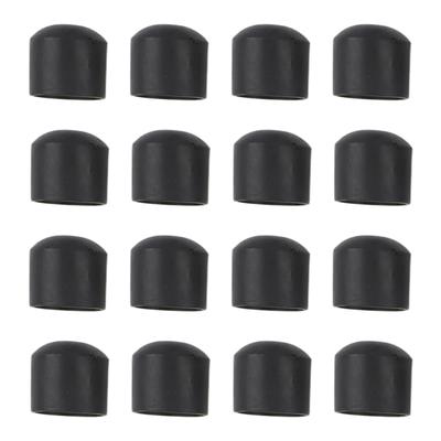 16PCS Chair Leg Cap 16/19/25/30mm Rubber Feet Protector Pad Black/Transparent Furniture Table Chair Feet Protector Covers Pads