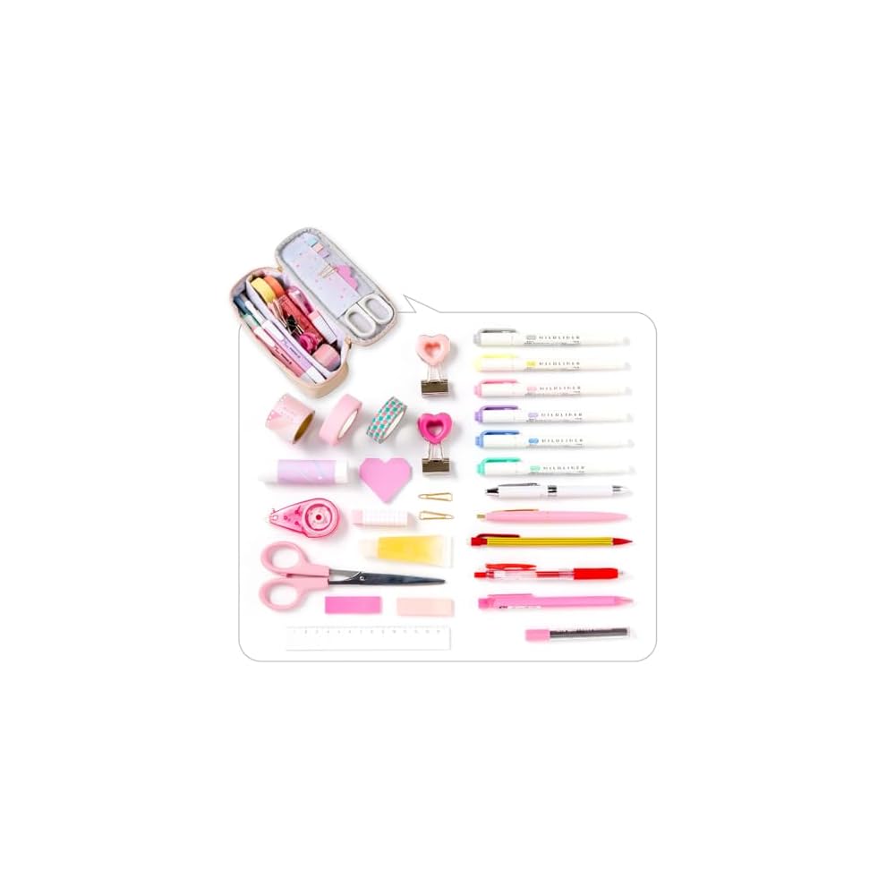 Iroha Publishing STUDY PEN CASE GAP-02 PALE PINK
