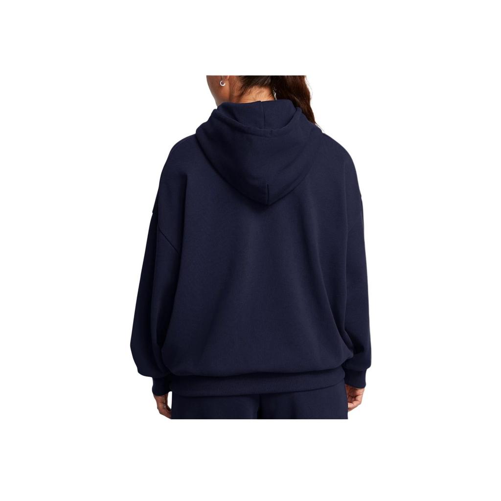 Under Armour Heavyweight Terry Oversized Hoodie Women Hoodies Midnight-Navy 1386494-410