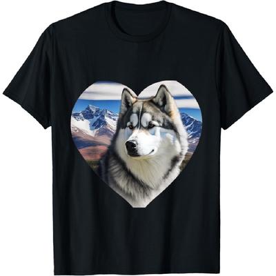 Alaskan Malamute Liebe - Alaskan Malamute T-Shirt