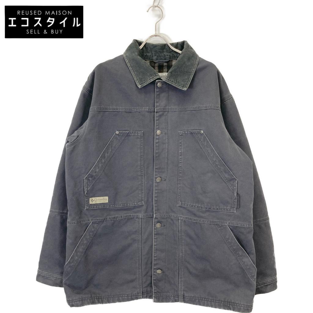 Columbia 90-00S Grey Oversized Duck Jacket Jacket L grayUsed