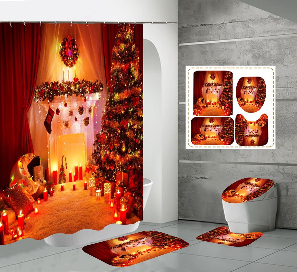 Housse Noël Abattant WC | Confort & Vie