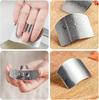 1/5PC Stainless Steel Finger Guard Safety Cut Vegetables Adjustable Hand Guard Kitchen Tool Finger Protector Tool Kitchen Gadget