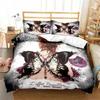 Set Biancheria da Letto Mylene Farmer Copripiumino Set Letto Coperta Copripiumino Federa Piumone King Queen Size per Ragazzi Adulti