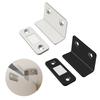 L-Type Strong Magnetic Door Closer Cabinet Catches Latch Magnet Wardrobes Door Stopper Ultra Thin Closures Furniture Fittings