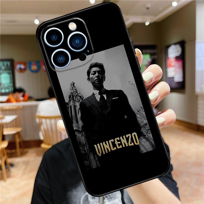 Vincenzo Cassano Kdrama Case For iPhone 18 17 Pro Max 16 15 14 11 12 13 Mini Plus 16e 17 Air Bumper Cover Accessories
