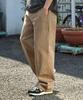 MINIMALPROJECT Wide Carpenter Cotton Pants Mpt118 [Beige]