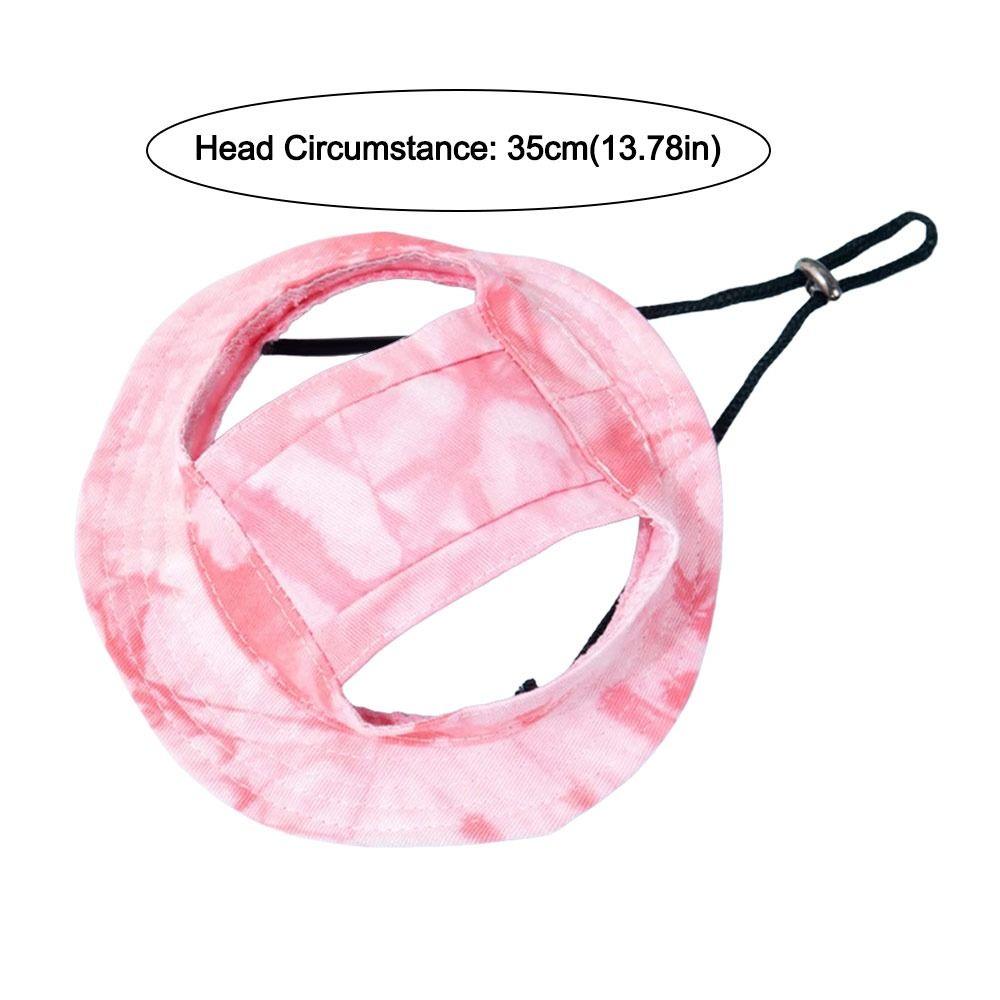 Breathable Dog Bonnet Cap Lightweight Puppy Sunscreen Hat Fashion Dog Sun Hat  Pet Supplies