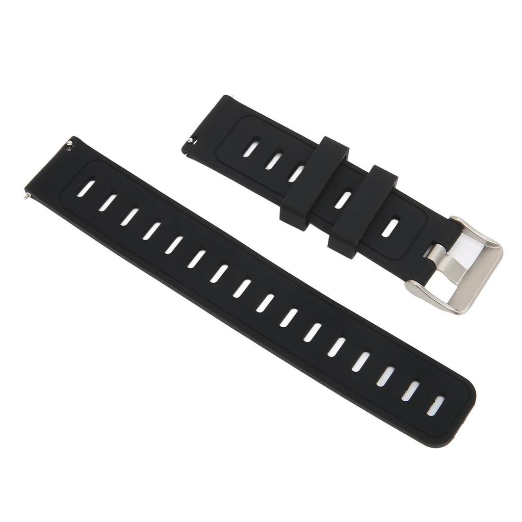 20mm Soft Silicone Watch Band Strap Wristband Replacement with Flat Head Air Holes for Amazfit GTS 3