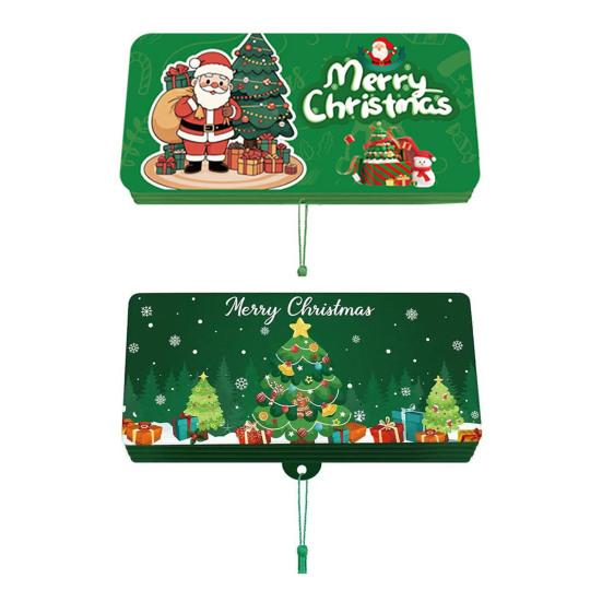 Christmas Cash Gift Envelopes 10 Slots Surprise Xmas Gift Card Holder