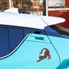 Colorful pattern cat  art stickers, car windows, motorcycle bumper stickers, waterproof reflective stickers