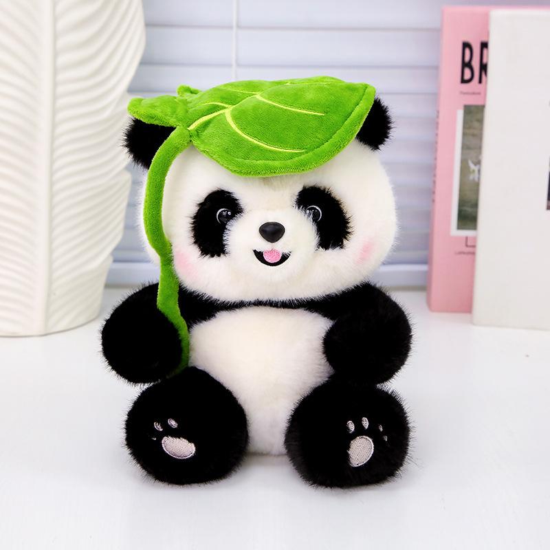 Cute Panda Doll Simulation Plush Doll Throw Pillow Souvenir Birthday Gift