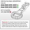 Upgrades Tow Hook Covers Protective Front Hitch Guards Strong Nitrile Front Hitch Protectors Easy to Use for 2500