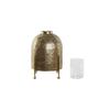 Bougeoir en métal et verre - Home ESPRIT - Doré - Multicolore - 19x19x24,5 cm - Décoration élégante