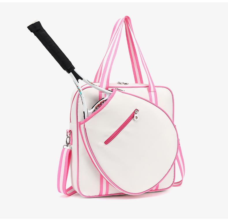 Korean Style Multifunctional Tennis & Badminton Racket Bag for Men and Women - Handheld, Shoulder, and Crossbody Options