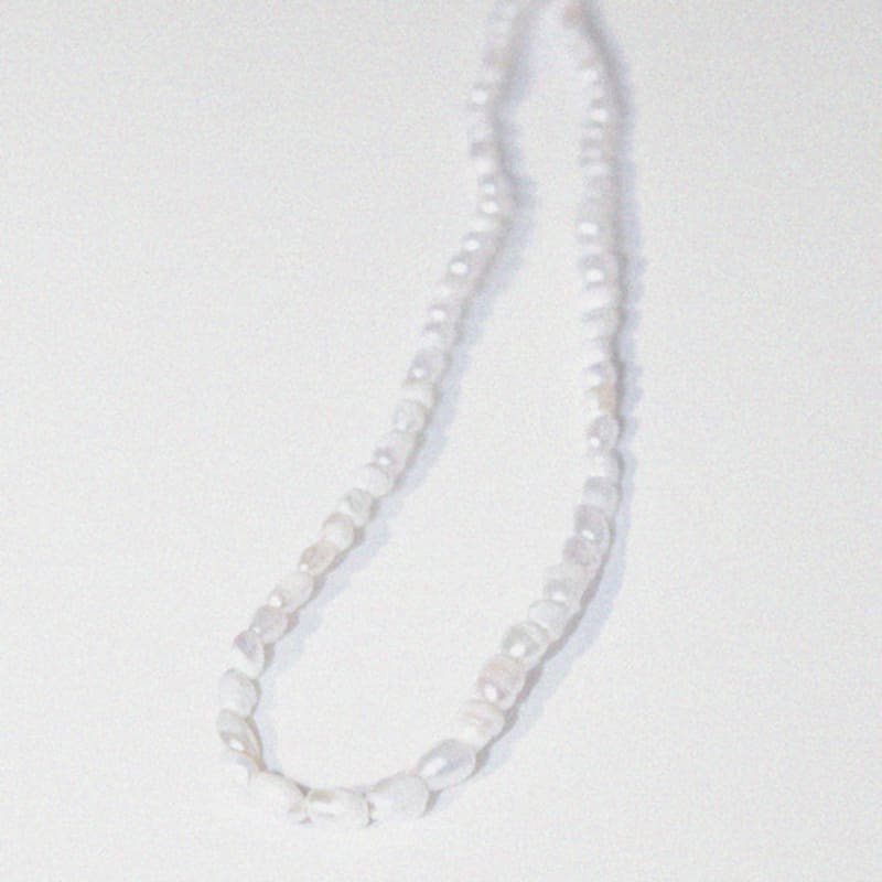 Kiee Oshimu (Silver925) 509 Mini Pearl Necklace