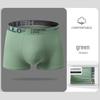 Men's Plus Size Mid-Rise Cotton Boxer Briefs - Antibacterial, Breathable, Comfortable