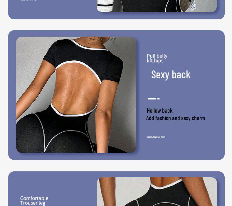 New Style Sexy Women's Sportswear Jumpsuit - Euro-American Design
