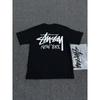 Mens Oversized Cotton T-Shirt Loose Fit Short Sleeve Graphic Tee Casual Wear