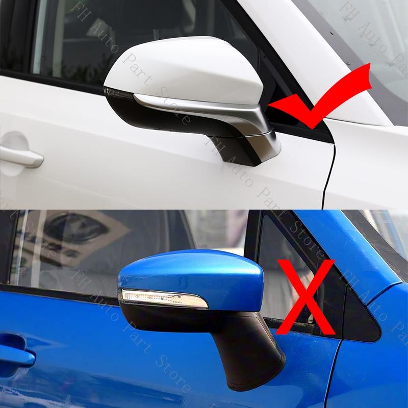 LHD Side Mirror Frame Bottom Cover Rearview Mirror Turn Signal Light Lamp Lens For Changan CS15 2019-2025 CS35 Plus 2018-2020