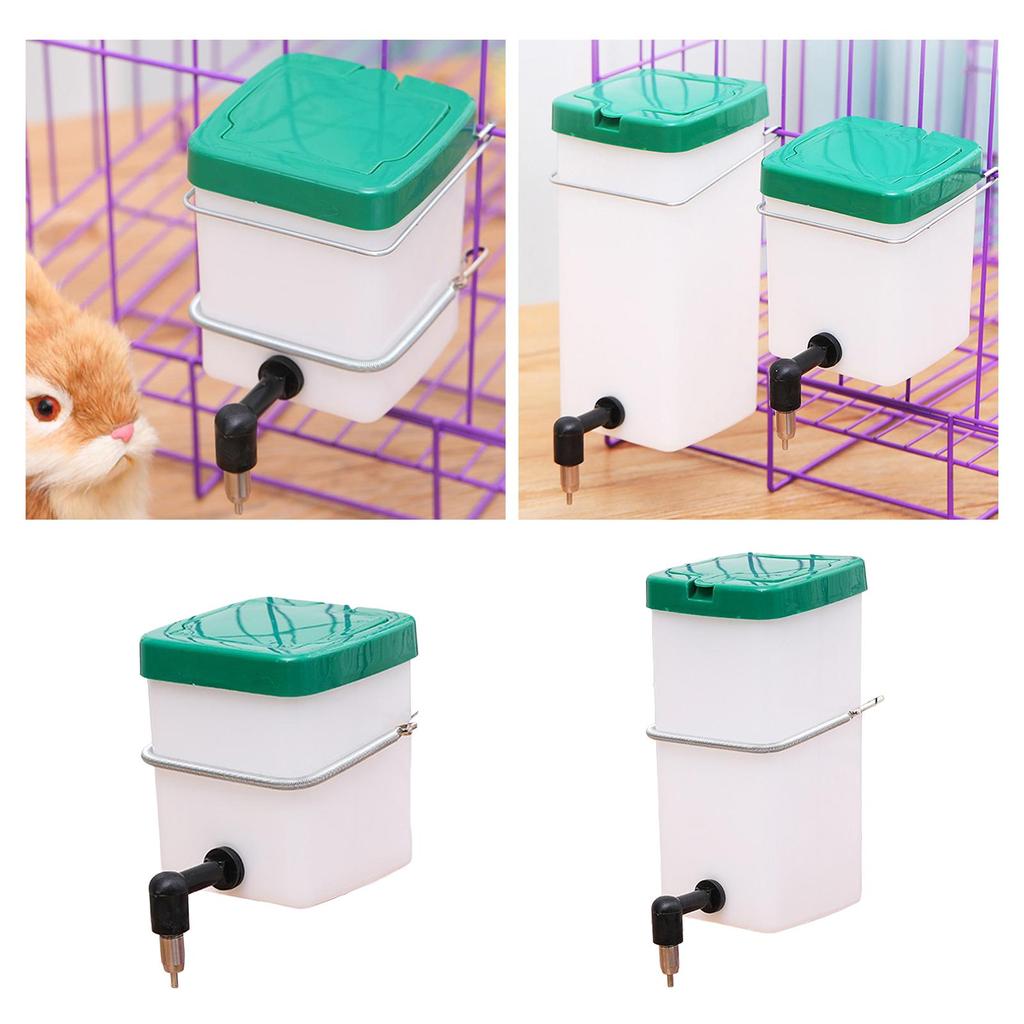 Automatischer Kaninchen-Wassertränke-Futterspender, Wassertrinkspender, Heimtierbedarf für kleine Haustiere, Wachteln, Chinchillas, Hamster, Frettchen
