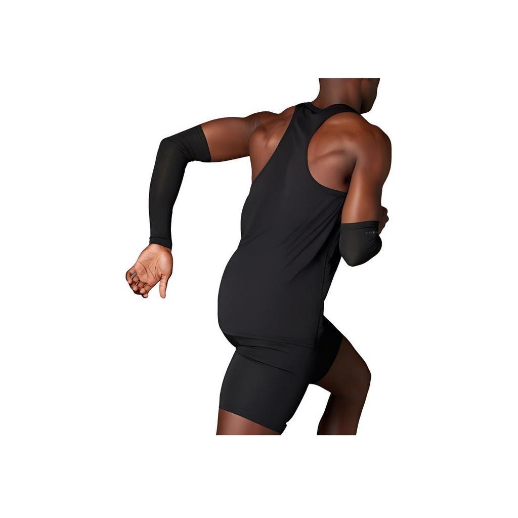 Adidas Essential Round Neck Printed Sleeveless Vest Men Tops Black IM8586