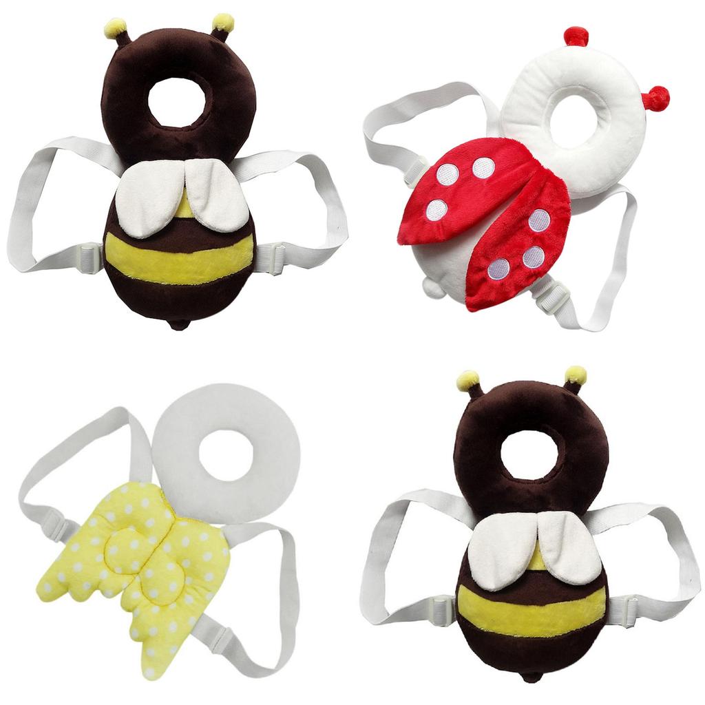 Protective Head Children Pads Both Shoulder Straps Angels Insect Decoration Wing