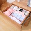 4 Pcs Of Adjustable Free Combination Drawer  Divider Diy Storage Shelves Household Partition Board