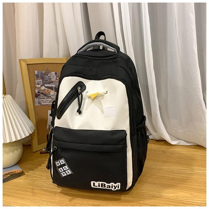 School Bag New High-value College Style Fresh and Sweet Make-up Bag Junior High School Students Lightweight Large-capacity Backpack