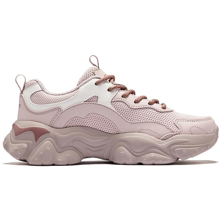 Erke Cute Claw Comfortable Lightweight Low-Top Casual Shoes Women Sneakers Yam-Bean-Gray 52125302198-106