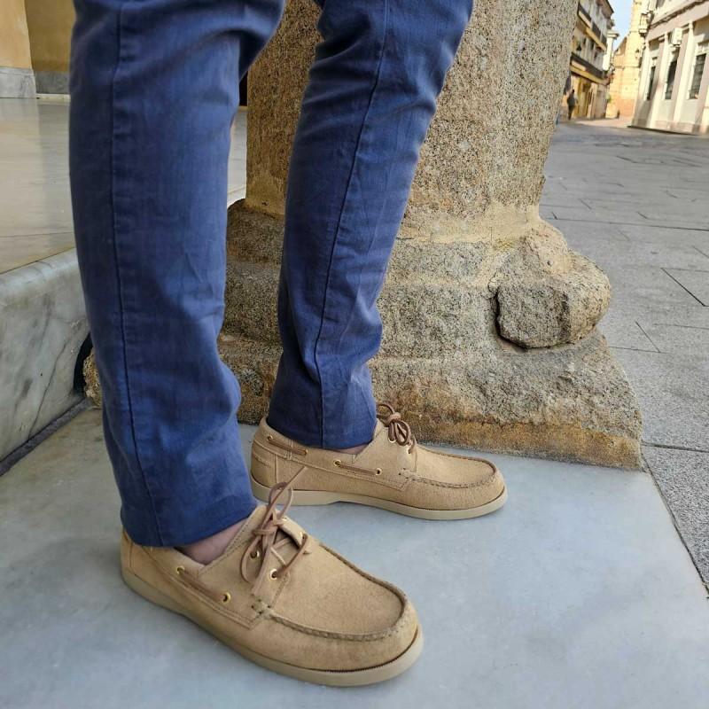 Men's Leather Boat Shoe. Purapiel Puranautic8 102757