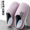 36-49 Men Women Cotton Slippers for Home, Anti Slip Warm Fuzzy Indoor House Slippers for Autumn Winter