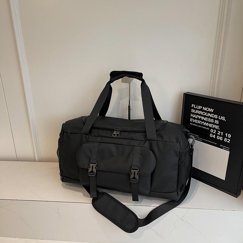Velkokapacitní sportovní fitness taška, cestovní taška na zavazadla, suchá a mokrá samostatná crossbody taška, oddělené tašky na boty