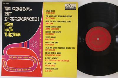 LP Schallplatte VERSCHIEDENE - Die Original-Hit-Aufführungen! Die JDL5092 DECCA 1959 Japan Jazz Gebraucht