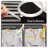66 Meters Transparent Tape 10mm Width Drawing Transformer Tape Warning Marking Tape  For Drawing