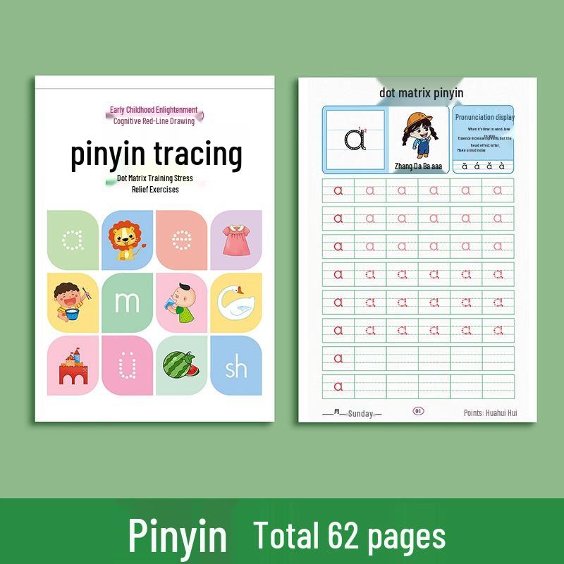 Children's Stroke Order Tracing Book: Kindergarten to Primary School Transition Writing Practice