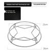 Miflame Stainless Steel Hexagonal Pot & Steamer Rack (2-Pack)