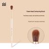 Xixi Portable Highlighter & Nose Contour Brush Set with Soft & Fiber Bristles for Eye Makeup Blending.